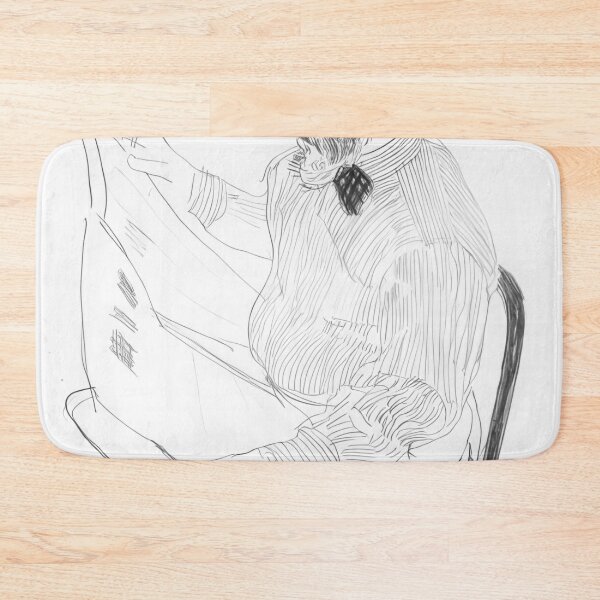 Item preview, David Hockney -  Henry Reading The Newspaper - Signed Print by David Hockney undefinedr designed and sold by LILLIANSTRANGEy.
