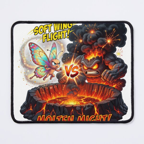 Item preview, Delicate Butterfly Versus Volcanic Crater Scale Sticker designed and sold by Imaginarium of Chaos falcon88 .