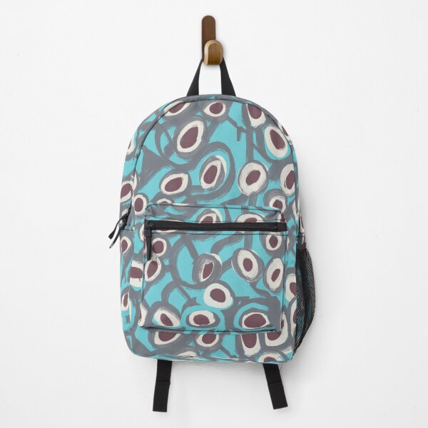 Item preview, Teal Retro Circle Pattern - Abstract Mid Century Modern Print designed and sold by CaramelCo.