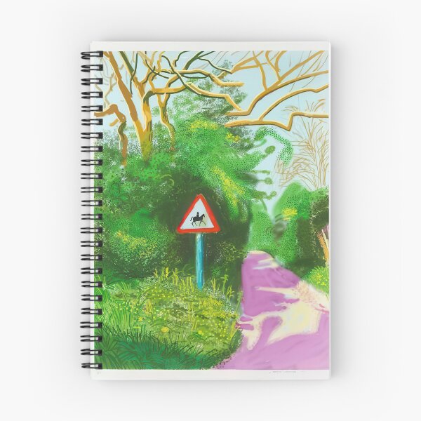 Item preview, David Hockney -  The Arrival Of Spring In Woldgate, East Yorkshire In  (twenty eleven) -  May - Signed Print by David Hockney undefinedr designed and sold by LILLIANSTRANGEy.