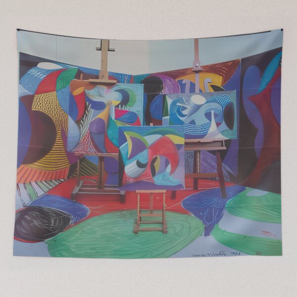 Item preview, David Hockney -  Painted Environment II - Signed Print by David Hockney undefinedr designed and sold by LILLIANSTRANGEy.