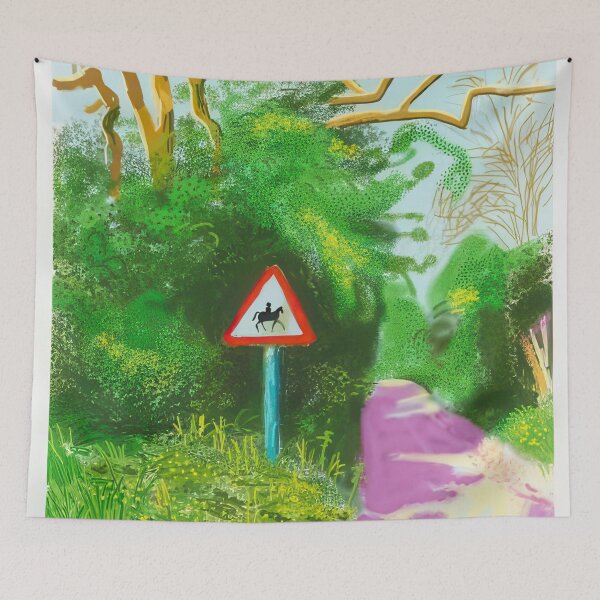 Item preview, David Hockney -  The Arrival Of Spring In Woldgate, East Yorkshire In  (twenty eleven) -  May - Signed Print by David Hockney undefinedr designed and sold by LILLIANSTRANGEy.