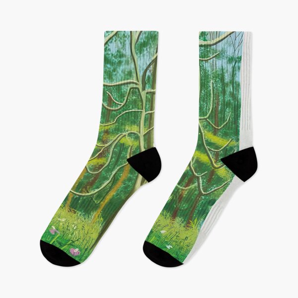 Item preview, David Hockney -  The Arrival Of Spring In Woldgate, East Yorkshire In  (twenty eleven) -  May - Signed Print by David Hockney undefinedr designed and sold by LILLIANSTRANGEy.