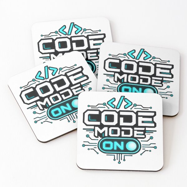 Item preview, Code Mode On – Programmer Coding Tech Design designed and sold by Danisrin Finds.