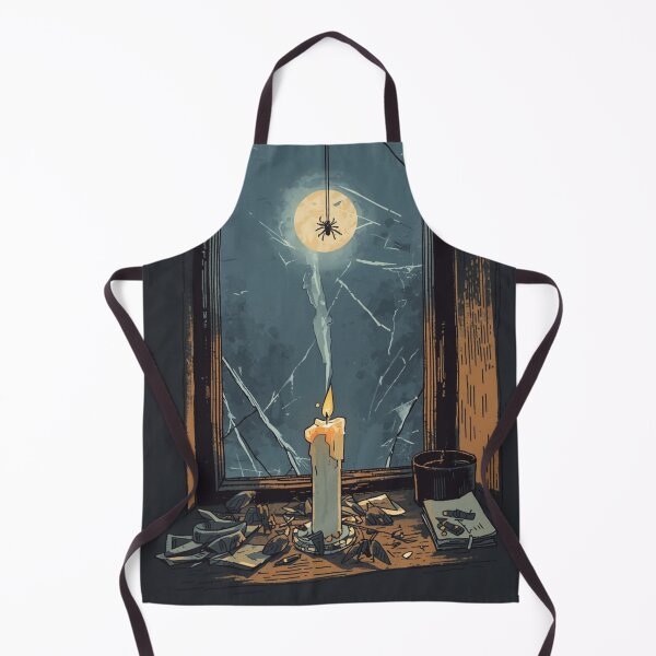 Item preview, Broken glass and the candle designed and sold by DuliDoodles.