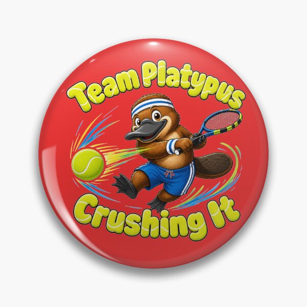 Item preview, Tennis Team Platypus - Crushing it designed and sold by shorethings.
