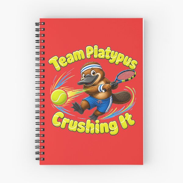 Item preview, Tennis Team Platypus - Crushing it designed and sold by shorethings.