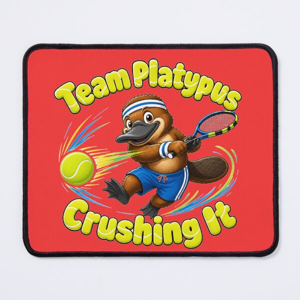 Item preview, Tennis Team Platypus - Crushing it designed and sold by shorethings.