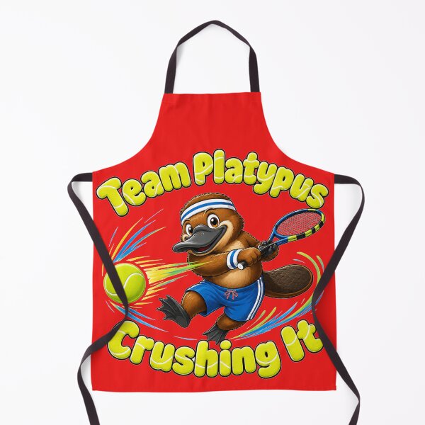Item preview, Tennis Team Platypus - Crushing it designed and sold by shorethings.
