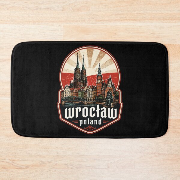 Item preview, Wroclaw Poland Vintage Travel designed and sold by TomFrontierArt.