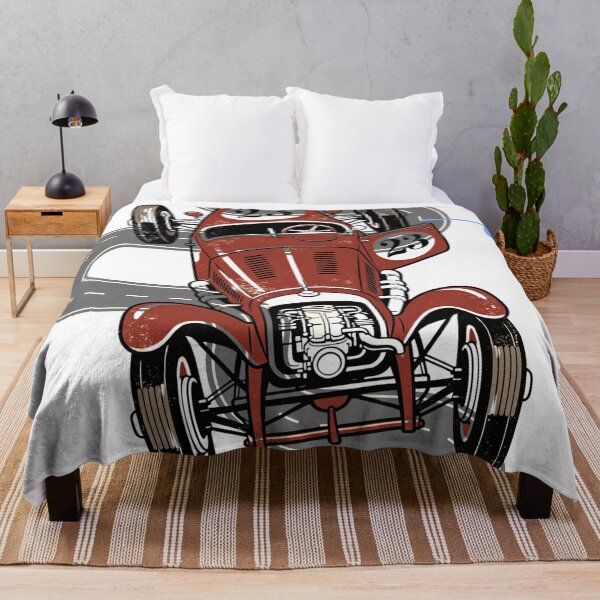 Item preview, Vintage Red Hot Rod Race Car Number 23 designed and sold by unboxedbyJuls.