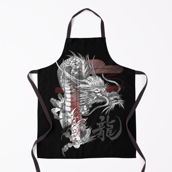 Item preview, Japanese dragon in my style. designed and sold by Inked T.