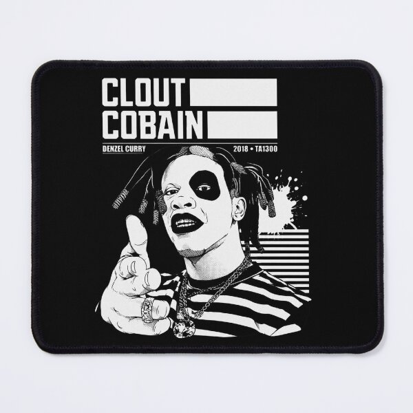 Item preview, Clout Cobain Denzel Curry Retro Rapper Portrait designed and sold by Emilyphilipp.