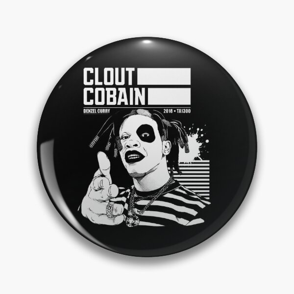 Item preview, Clout Cobain Denzel Curry Retro Rapper Portrait designed and sold by Emilyphilipp.