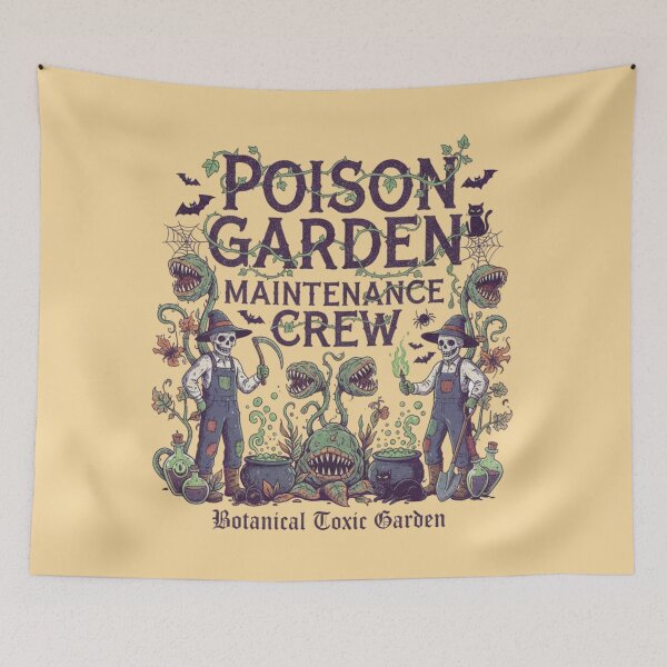 Item preview, Poison Garden Maintenance Crew Graphic designed and sold by Exquisite Design Studio „Paculówka”.