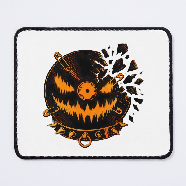 Item preview, Punk Rock Halloween Vinyl Gothic Spooky Record designed and sold by chattsuede.