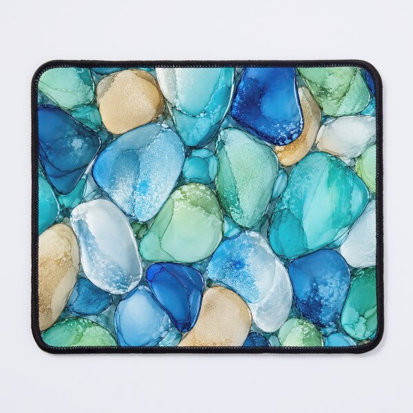 Item preview, Aruba Sea Glass – Caribbean Coastal Abstract designed and sold by newnomads-art.