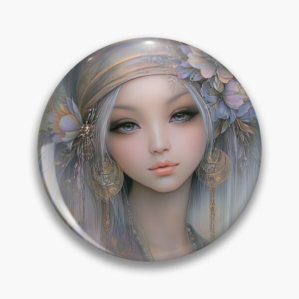 Item preview, Portrait of the Lavender Nomad designed and sold by bloorose.