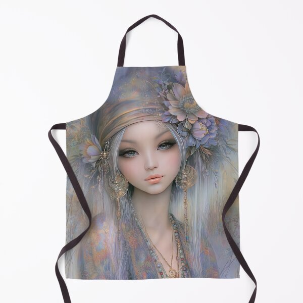 Item preview, Portrait of the Lavender Nomad designed and sold by bloorose.