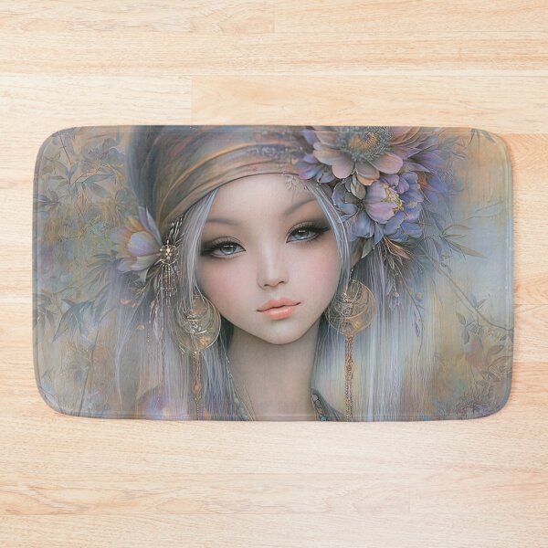 Item preview, Portrait of the Lavender Nomad designed and sold by bloorose.