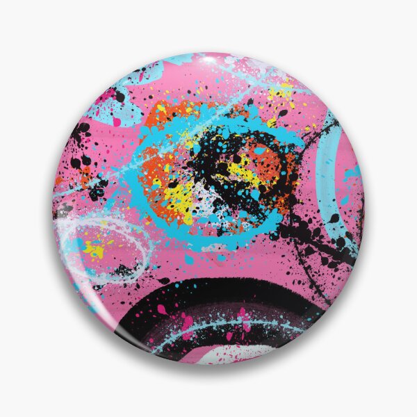 Item preview, Abstract Art: Pink Chaos and Creation  designed and sold by DanielleGensler.
