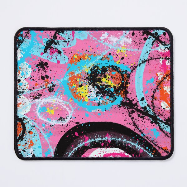 Item preview, Abstract Art: Pink Chaos and Creation  designed and sold by DanielleGensler.