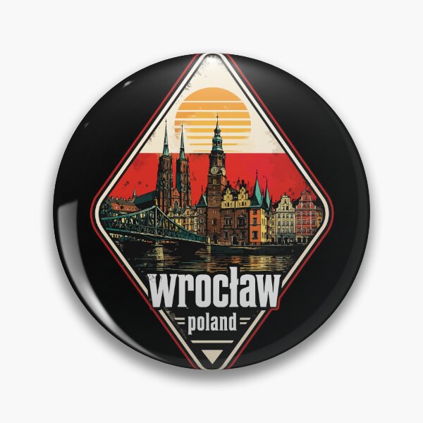 Item preview, Wroclaw Poland Europe Vintage Travel designed and sold by TomFrontierArt.