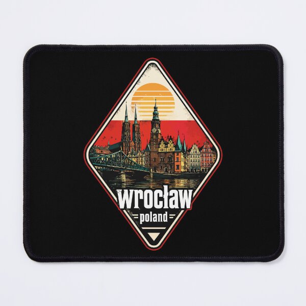 Item preview, Wroclaw Poland Europe Vintage Travel designed and sold by TomFrontierArt.