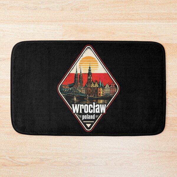Item preview, Wroclaw Poland Europe Vintage Travel designed and sold by TomFrontierArt.