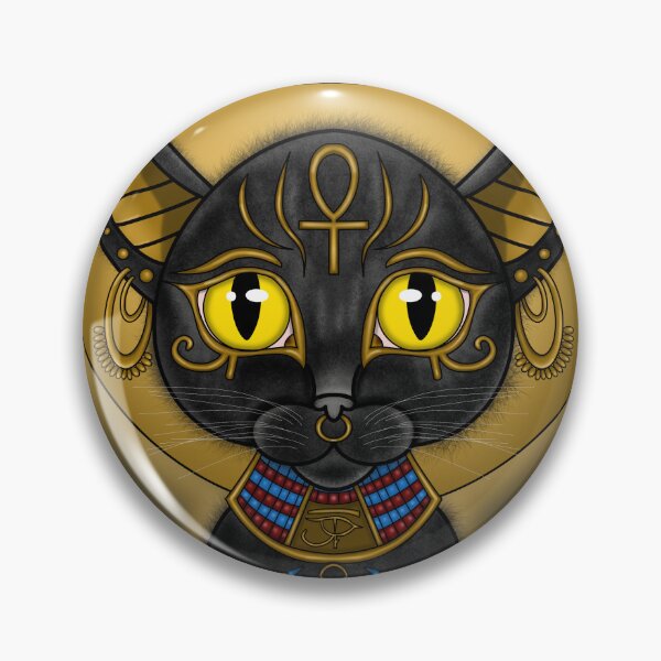 Item preview, Bastet - Egyptian Cat Goddess designed and sold by Thistle Owl Studio.