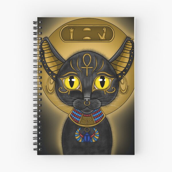 Artikelvorschau, Bastet – Ägyptische Katzengöttin entworfen und verkauft von Thistle Owl Studio.