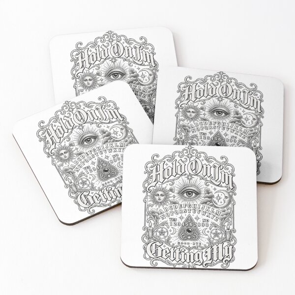 Item preview, Hold On I’m Getting My Gothic Ouija Spirit Board Vintage Occult Design designed and sold by DijaMar.