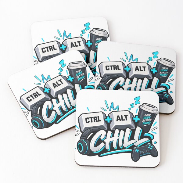 Item preview, Ctrl Alt Chill Tech Lifestyle designed and sold by Danisrin Finds.
