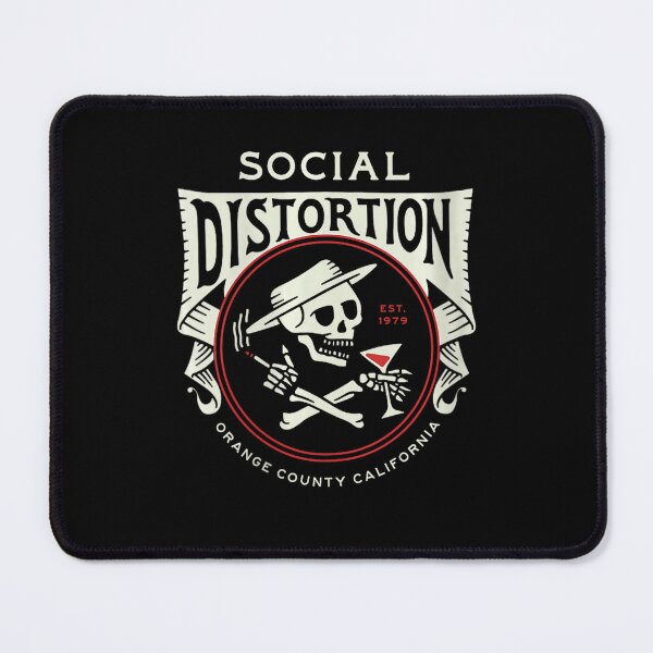 Item preview, Social Distortion Skelly Circle Punk Design designed and sold by MichaelReed-Art.