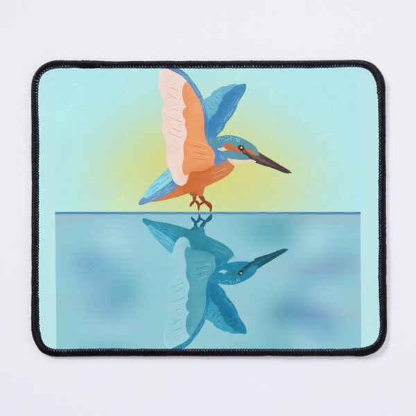 Item preview, KingFisher hovering on the water  designed and sold by FandomizedRose.