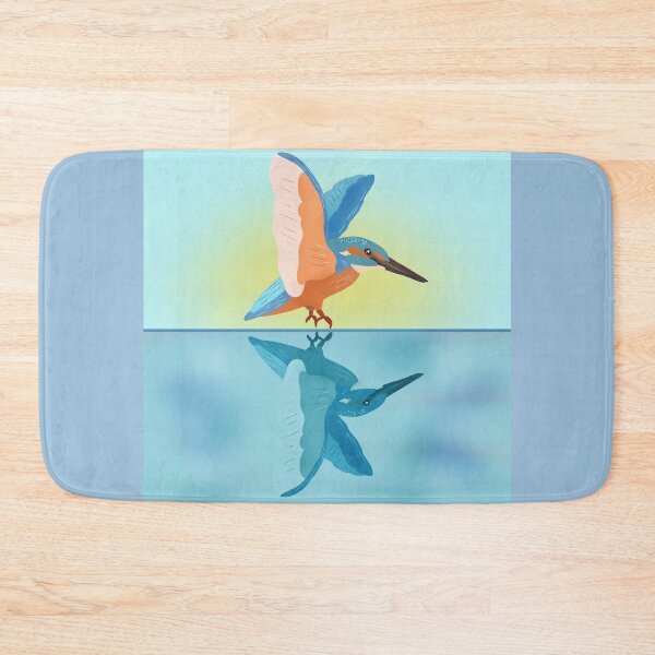 Item preview, KingFisher hovering on the water  designed and sold by FandomizedRose.