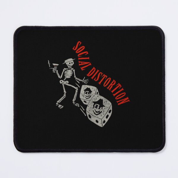 Item preview, Social Distortion Skelly Dice Punk Design designed and sold by MichaelReed-Art.