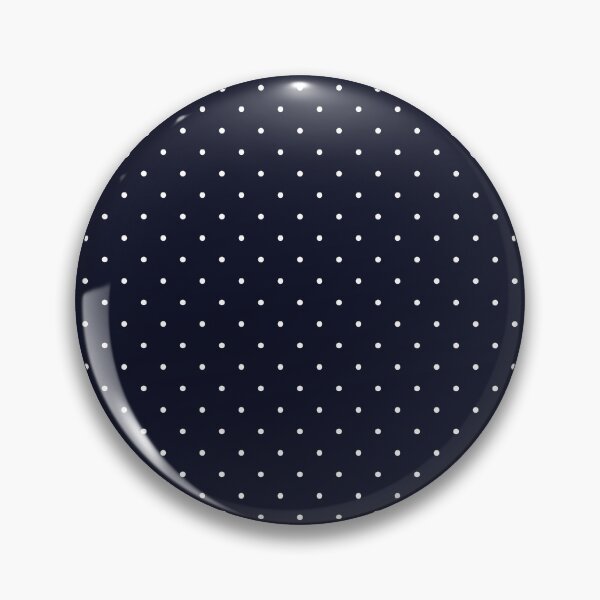 Item preview, White Mini Polka Dots on Navy blue designed and sold by RishabhArts1.
