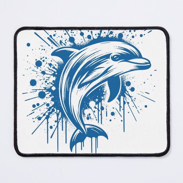 Item preview, Dolphin jumping out of the sea t-shirt and stickers designed and sold by Knowvhere.