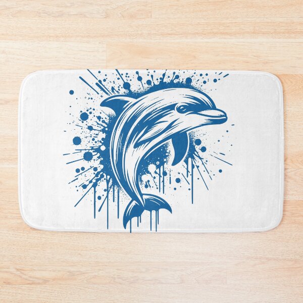 Item preview, Dolphin jumping out of the sea t-shirt and stickers  designed and sold by Knowvhere.