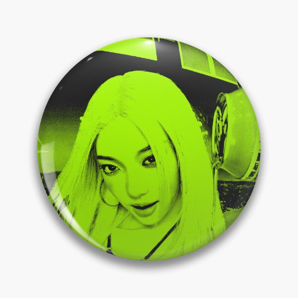 Item preview, Ningning Neon Green Y2K Halftone designed and sold by floverglowstudio.
