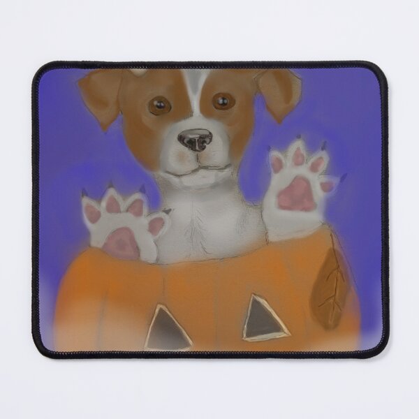 Item preview, Puppy in a Pumpkin designed and sold by AlanaKDrex.
