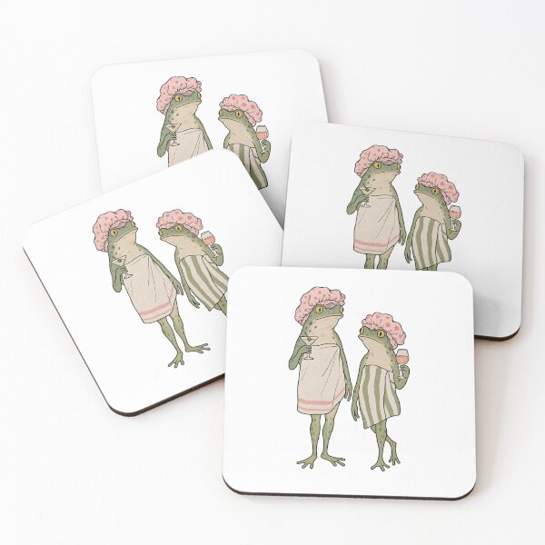 Item preview, Frogs Spa Day  designed and sold by lilxm.