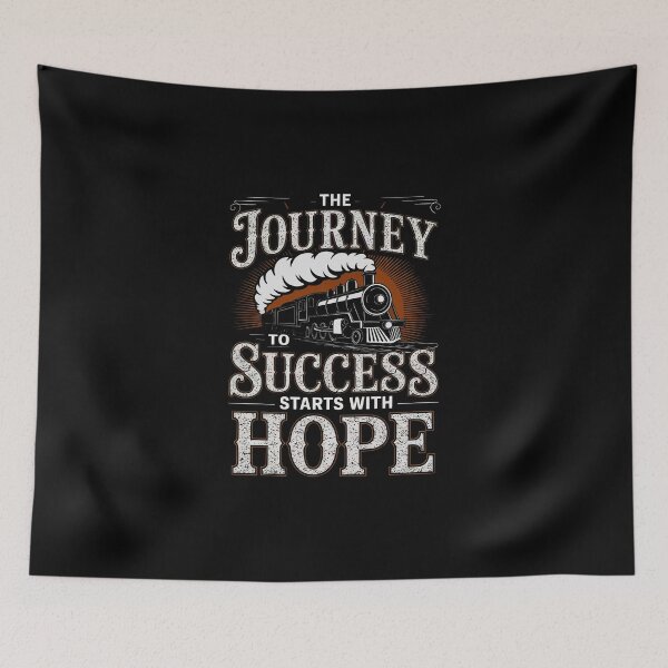 Item preview, The Journey to Success Starts with Hope designed and sold by jkrphoto.