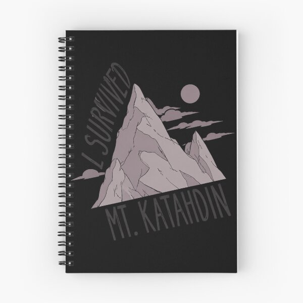 Item preview, I Survived Katahdin Retro Adventure Appalachian Trail designed and sold by Emilyphilipp.