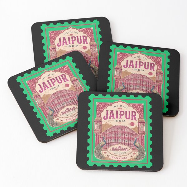 Item preview,  Jaipur India T-Shirt – Pink City Rajasthan Travel Souvenir, Indian Heritage & Jaipur City Gift ver 4 designed and sold by mndesignworx.