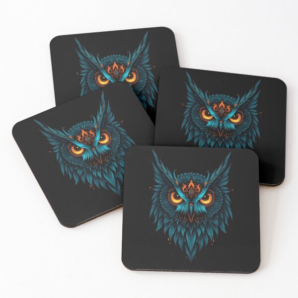 Artikelvorschau, ArtMysticalTurquoiseOwl entworfen und verkauft von Artrendzs.