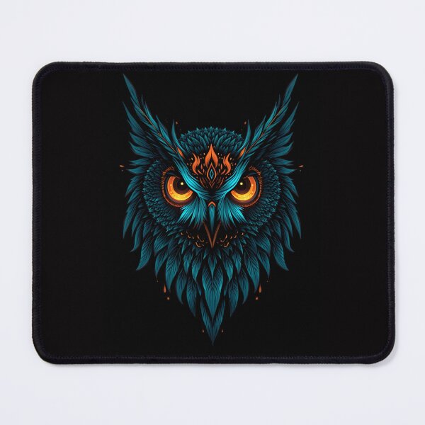 Item preview, ArtMysticalTurquoiseOwl designed and sold by Artrendzs.