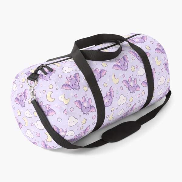 Item preview, Kawaii Pastel Bat Pattern designed and sold by Soft Berry Studio.