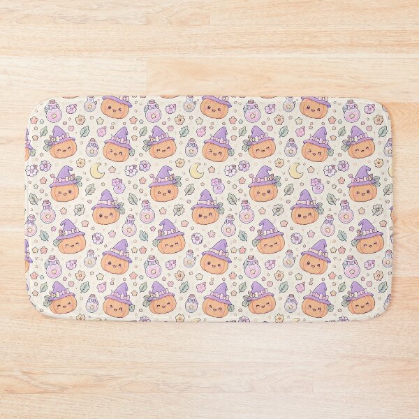 Item preview, Kawaii Magic Pumpkin Pattern designed and sold by Soft Berry Studio.